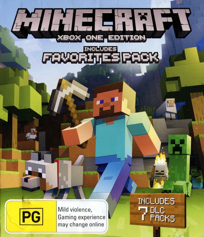 Minecraft box art for Xbox One